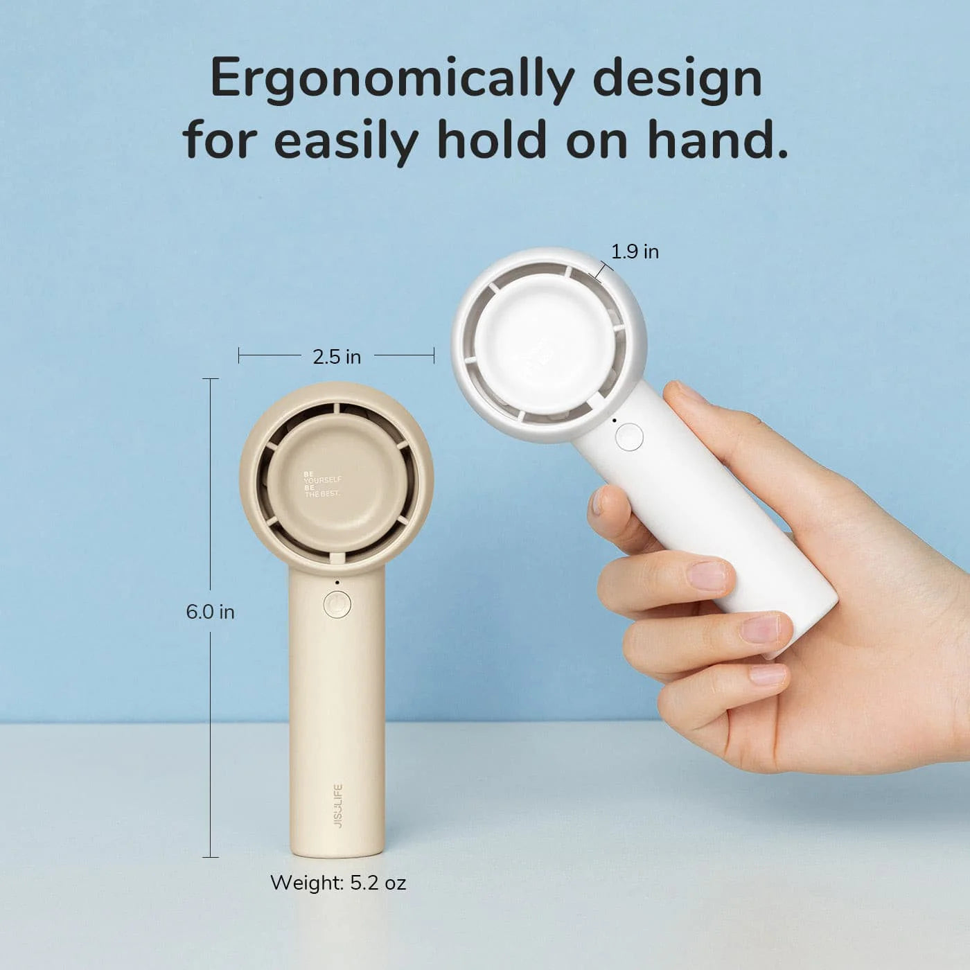 JisuLife Handheld Fan Life 5 (2000mAH)