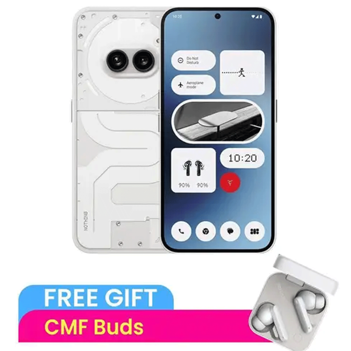Nothing CMF Phone 2a (12GB + 256GB) with Free Nothing Buds