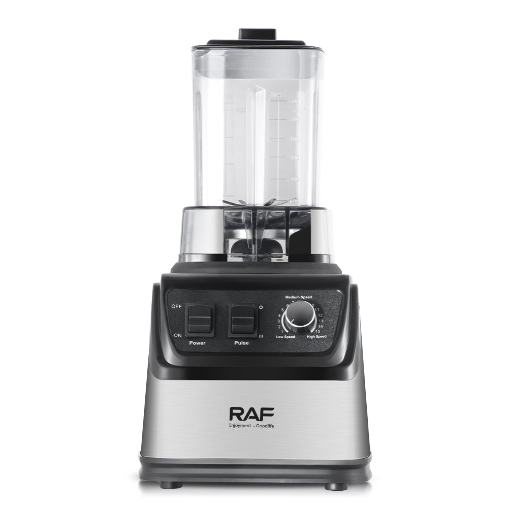 RAF 3 in 1 Electric Blender 6 Blades Strong Power Fast Start Easy to Clean - 2855