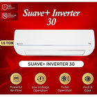 Dawlance 1.5 Ton Inverter Split AC Suave+ 30 (Heat & Cool, White/Silver)