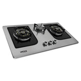 HANCO Hob Model 303 - Elegance Series - Burnova Brass Burners - Auto Ignition Stove - Latest Model