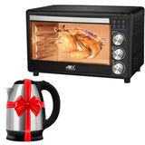 Anex AG-3075 Deluxe Oven Toaster + Premium Electric Kettle