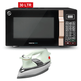 PEL PMO-30 D Microwave Oven 30 Ltr + Premium Iron