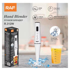 RAF 312 Speed Immersion Blender Hand Set Professional Mixer Grinder 800W Mini Portable Hand Blender
