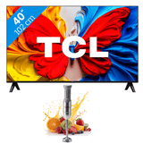 TCL 40 Inch QLED 40S51K (2025) Full HD Android Smart TV + SG Hand Blender SG-9900