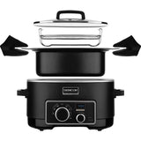 Sencor Slow Cooker Electric, 1200W, 5.5 Liters, SPR6100BK