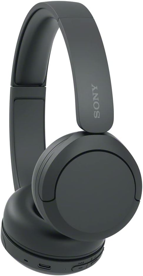 Sony WH-CH520 Wireless Headphones Bluetooth On-Ear Headset with Microphone, Black New