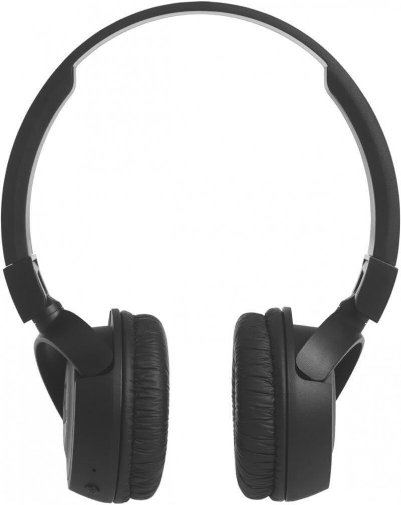 JBL T460BT Extra Bass Wireless On-Ear Headphones with 11 Hours Playtime & Mic - Black