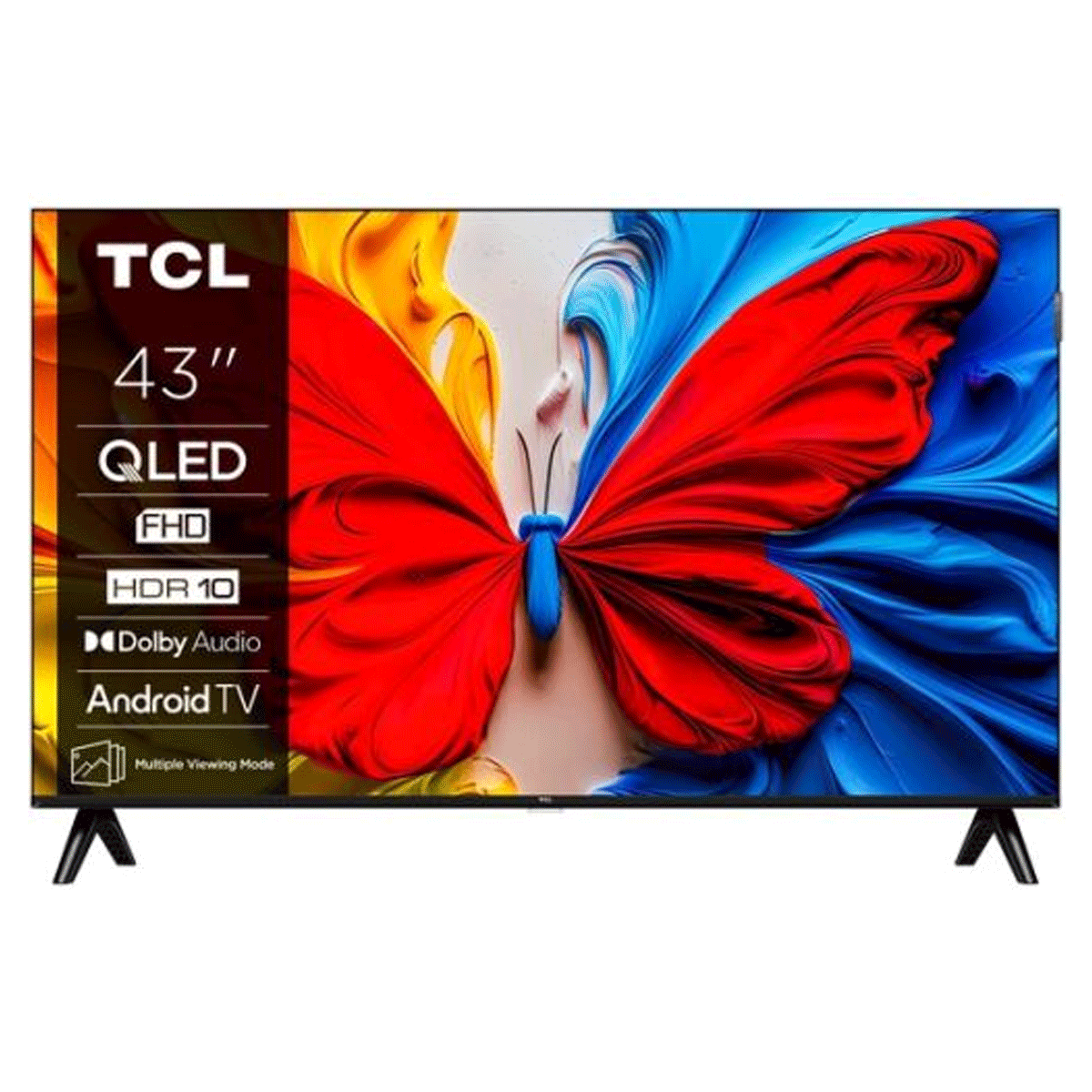 TCL 43 Inch QLED 43S59K (2025) Full HD Android Smart TV