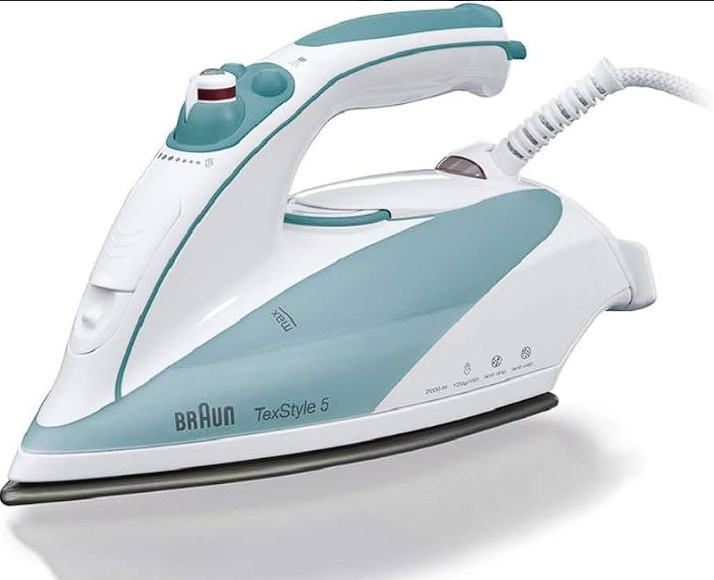 Braun TexStyle 5 Steam Iron TS 510 White - Made in Hungary