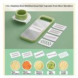 5in1 Vegetable slicer Stainless Steel