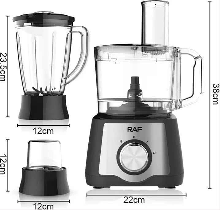 RAF 7in1 Multifunctional Food Processor - 600W - R.305