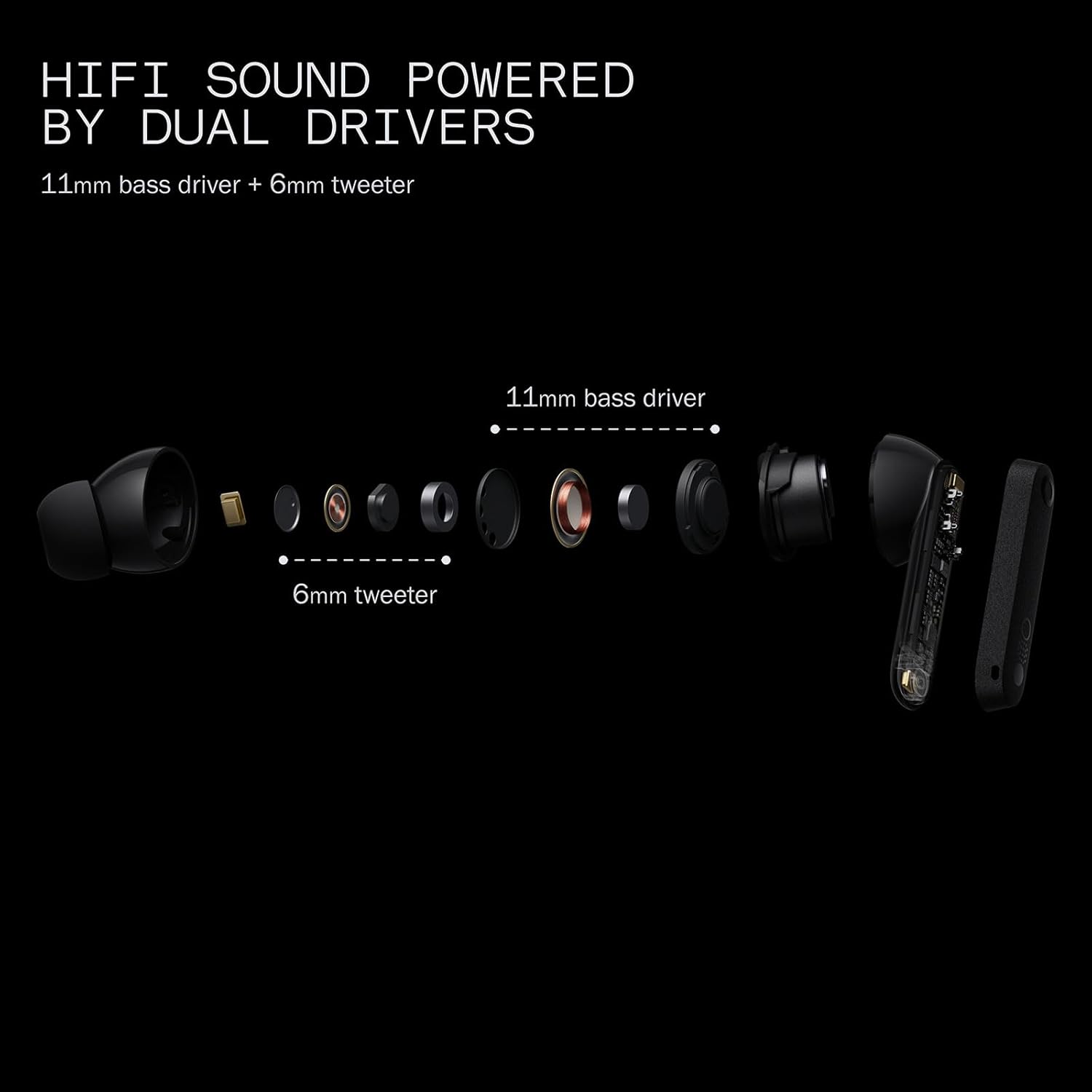 NOTHING CMF Buds Pro 2 Wireless Earbuds, Hi-Res Audio with LDAC, 50 dB Hybrid Noise Cancelling Earbuds, Ultra Bass Technology, Bluetooth 5.3, 43H Play Time with Charging Case, 6 HD Mics Headphones, Blue