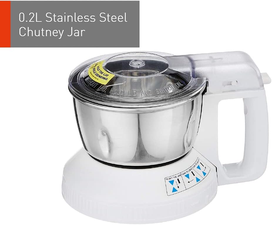 Panasonic MX-AC400 (4 In 1) Blender, Grinder, Chopper, Mincer (Steel Jug)