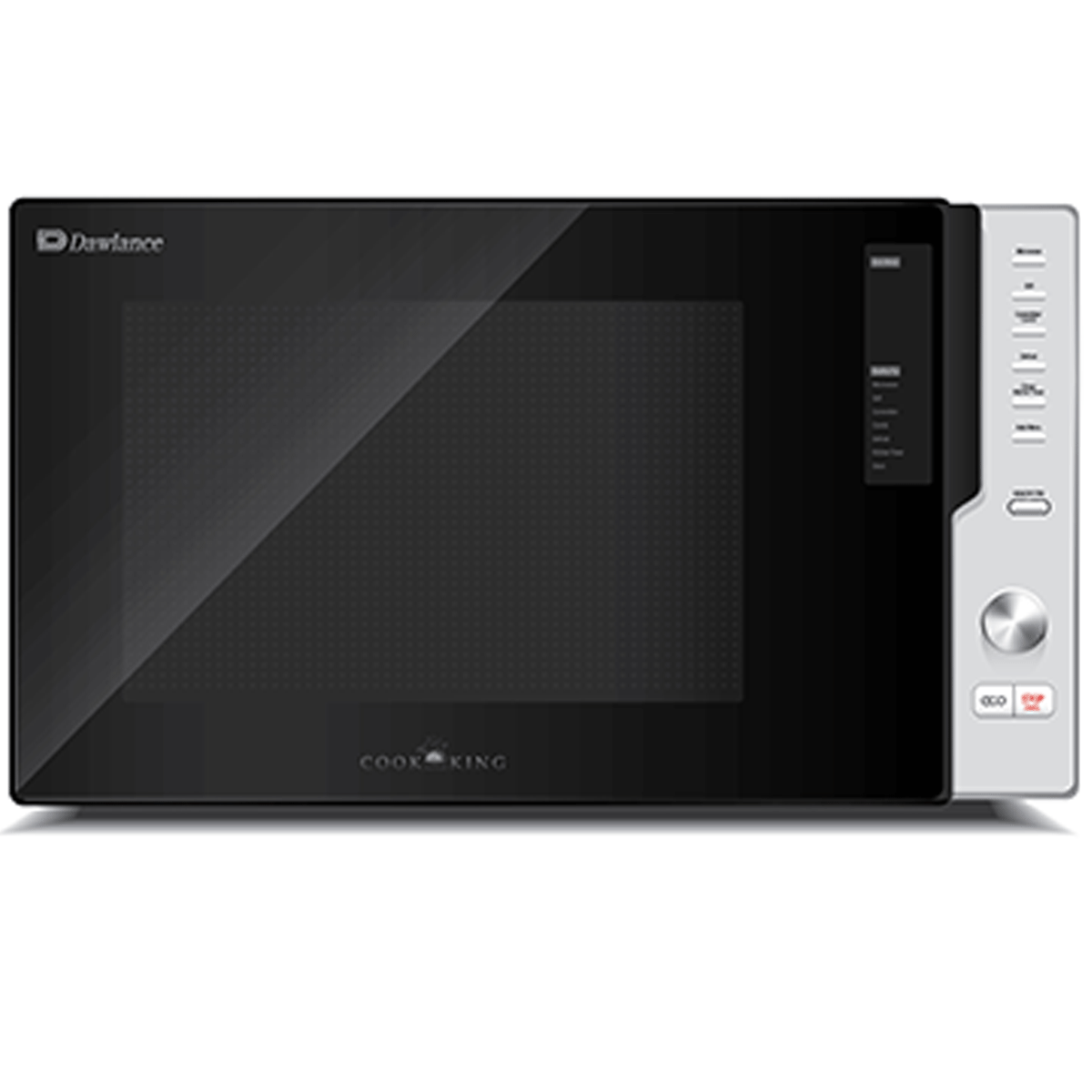 Dawlance Microwave Oven DW 550 Air Fryer Black Large Capacity Grill Cooking Auto Cook Menu 30 Litres