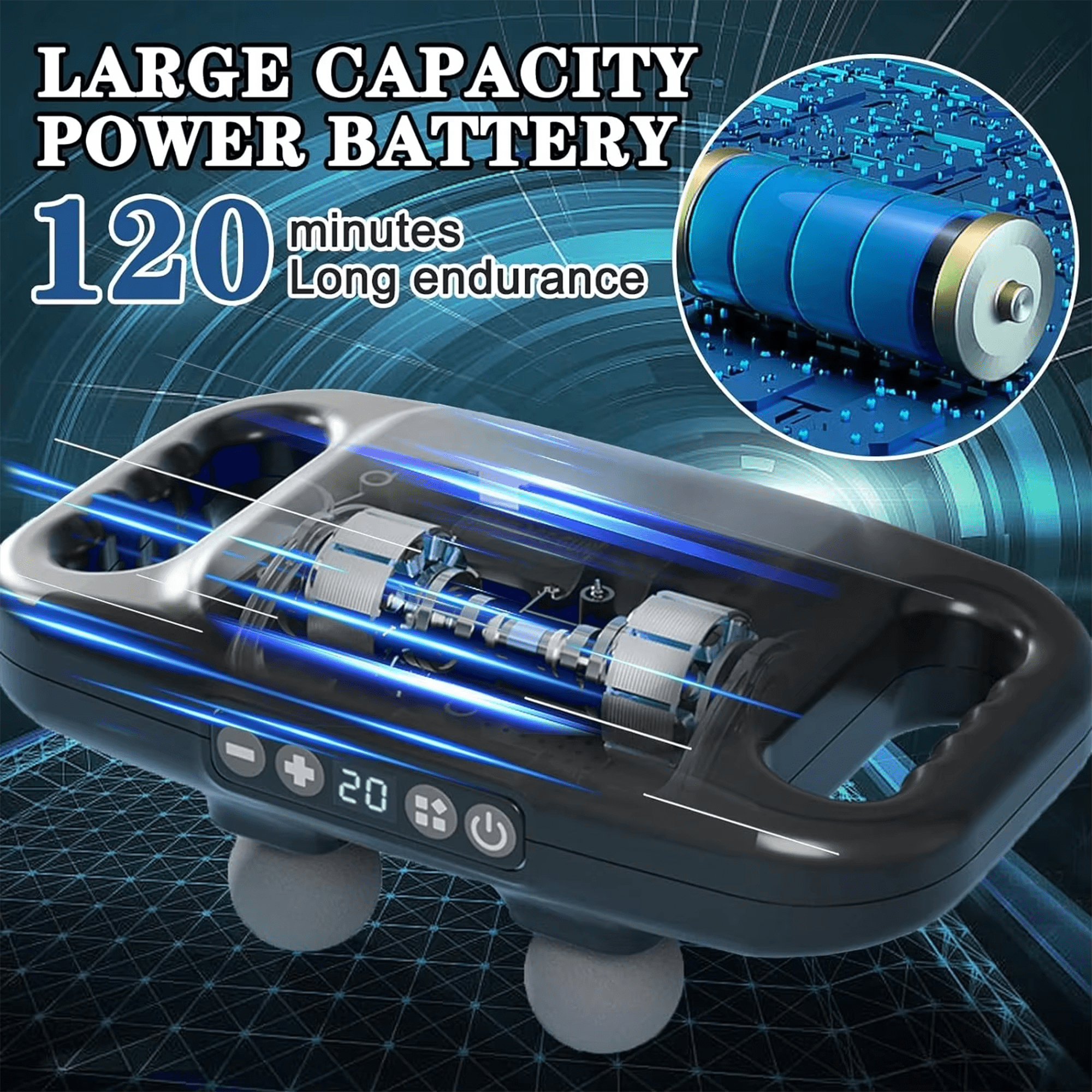 Multifunctional Handheld Massager