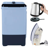 DAWLANCE SPIN DRYER SINGLE TUB Model DS-6000 - 5KG + Premium Electric Kettle + Premun Iron