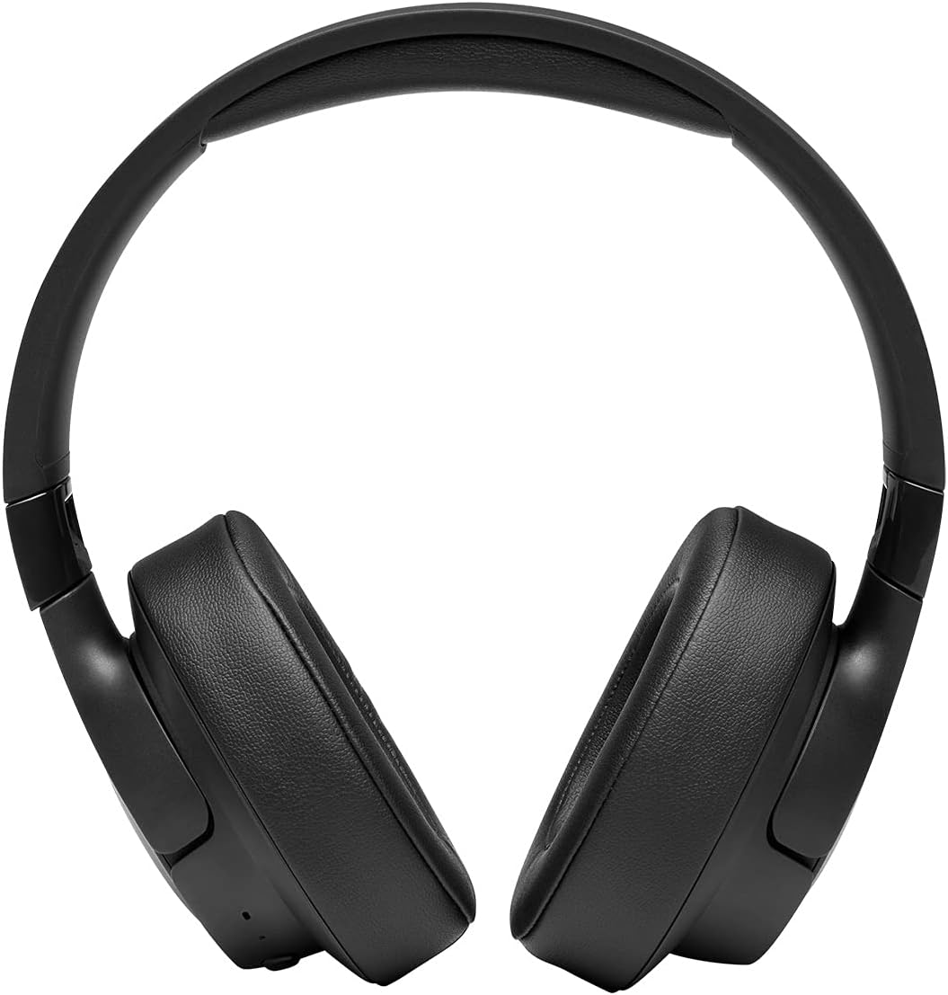 JBL Tune 710BT Wireless Over-Ear - Bluetooth Headphones with Microphone, 50H Battery, Hands-Free Calls, Portable (Black)