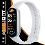 Xiaomi Smart Band 9 Global Version (2024) 1.62" Amoled Display | 233 mAh Battery | up to 21 Days of Battery Life | Over 150 Workout Modes | BT 5.4 | 50M Water Resistant - Glacier Silver