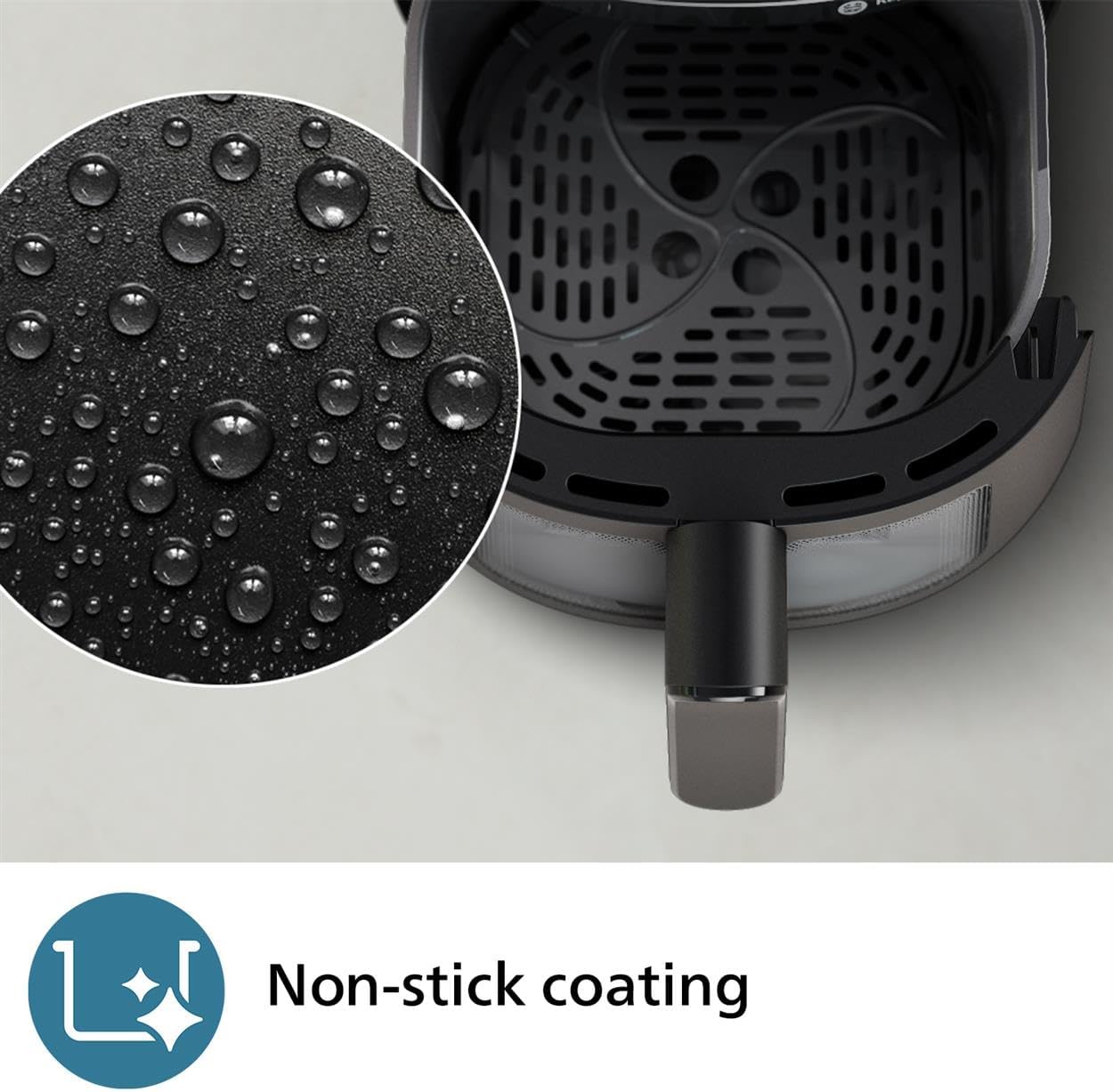 Philips Air Fryer 2000 Series NA229 4.2L – Healthy Frying with RapidAir Technology, 13 Cooking Programs, Touchscreen, Up to 90% Less Fat, Dishwasher Safe