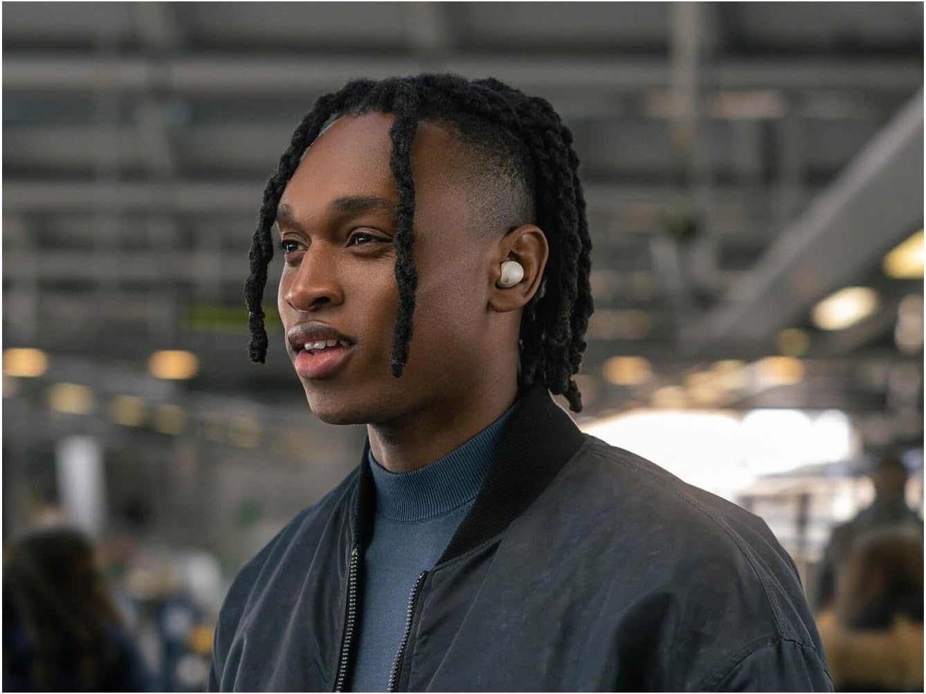 Sony WF-1000XM5 The Best Truly Wireless Noise Cancelling Earbuds, Made from Recycled Plastic Materials, Clear Bluetooth Signal, Adaptive Sound Control with AI, Xm5 Headphones, Silver