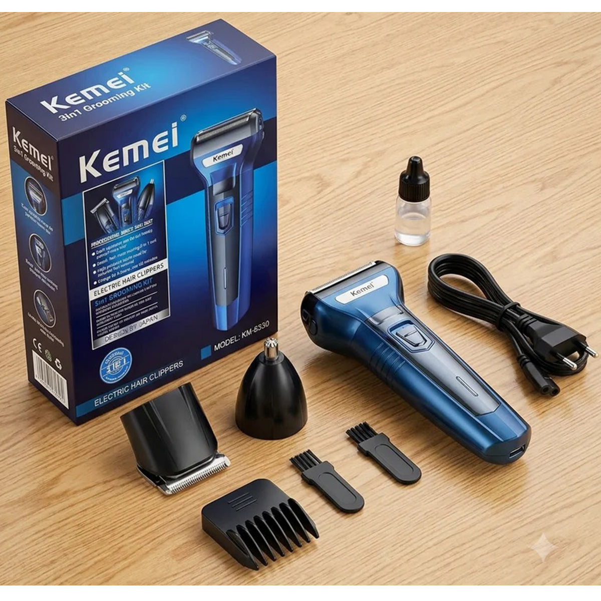 Kemei KM-6330 3 in 1 Grooming Kit