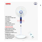 SOGO Rechargeable Fan JPN 650 R