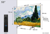 TCL NXTVISION 55 Inch QD Mini LED Smart TV 55A400 PRO Series C