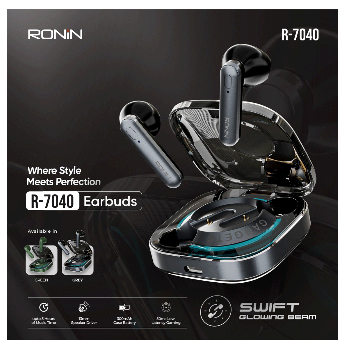 RONIN R-7040 Earbuds – Surmawala Website