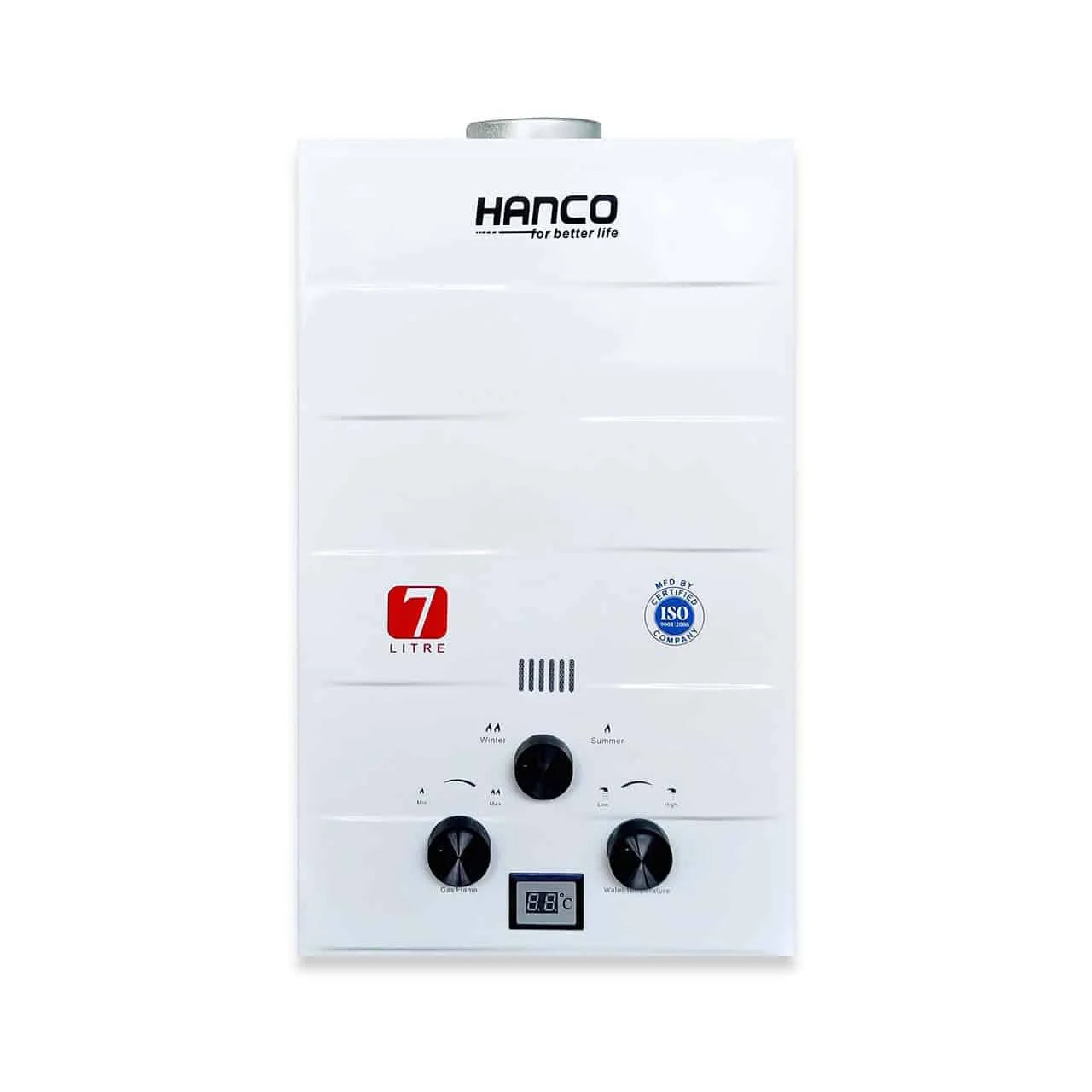 Hanco Hanco 7 Litre Instant Water Heater – Model 710G Dual Ignition – Gas Ge ...