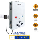 Hanco 7 Litre Instant Water Heater – Model 710G Dual Ignition – Gas Geyser