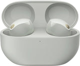 Sony WF-1000XM5 The Best Truly Wireless Noise Cancelling Earbuds, Made from Recycled Plastic Materials, Clear Bluetooth Signal, Adaptive Sound Control with AI, Xm5 Headphones, Silver