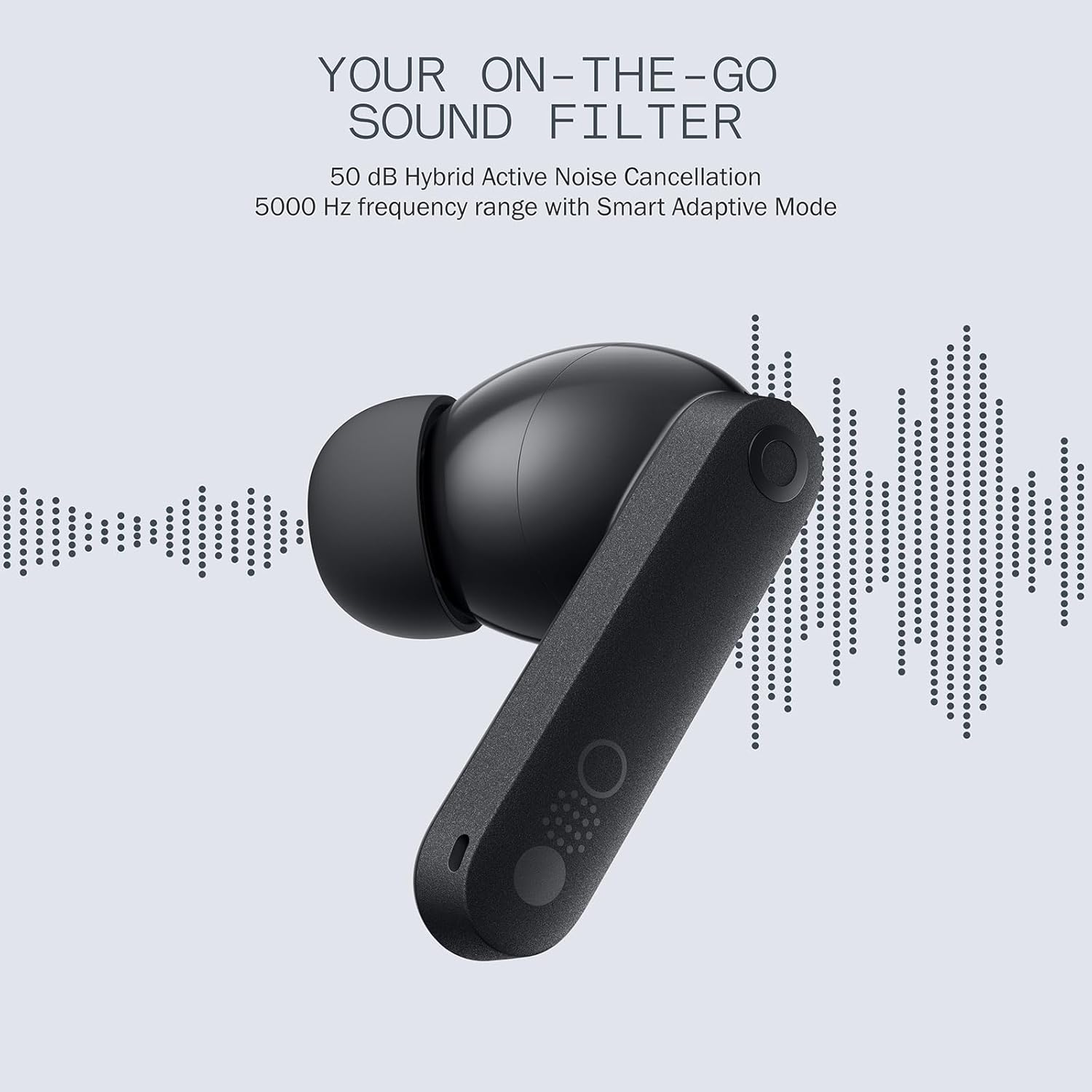 NOTHING CMF Buds Pro 2 Wireless Earbuds, Hi-Res Audio with LDAC, 50 dB Hybrid Noise Cancelling Earbuds, Ultra Bass Technology, Bluetooth 5.3, 43H Play Time with Charging Case, 6 HD Mics Headphones, Blue
