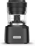 Kenwood Duo Prep CHP80.000BK, Food Chopper and Grinder 2-in-1 with Serrated Quadblades, High Speed Compact Grinder, Non Slip Base, Dishwasher Safe, 800W