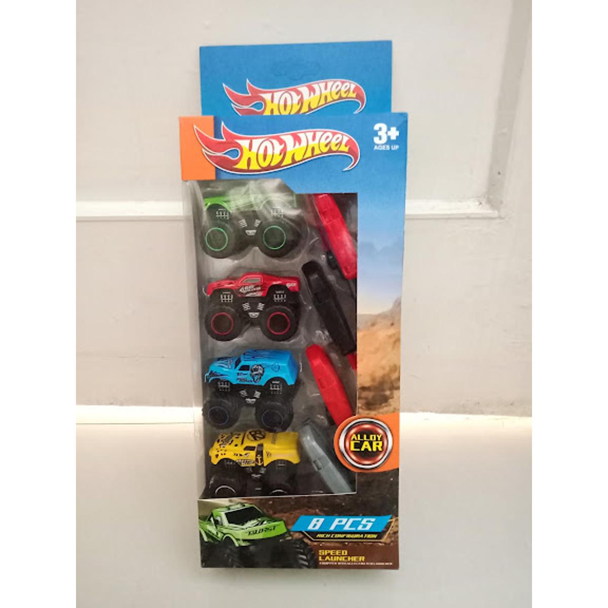 Hotwheels Monster Jeep Car Set 4 PC