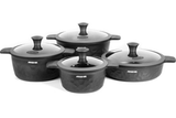 Arshia Die-Casted Cookware Set 8pcs Induction Plate