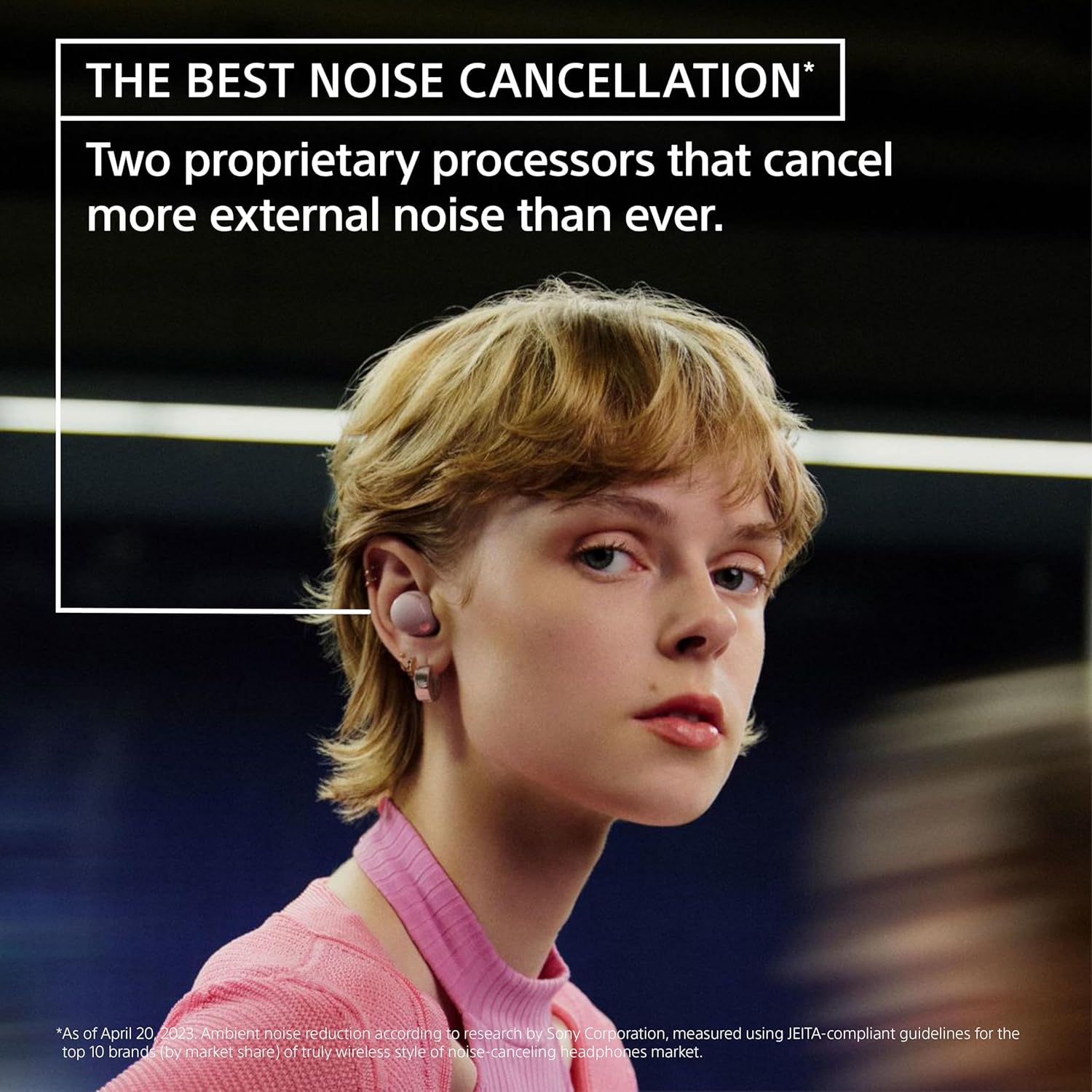 Sony WF-1000XM5 The Best Truly Wireless Noise Cancelling Earbuds, Made from Recycled Plastic Materials, Clear Bluetooth Signal, Adaptive Sound Control with AI, Xm5 Headphones, Silver