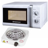 Westpoint Microwave Oven WF-824- 20 Litres + Electric Stove/Hot Plate