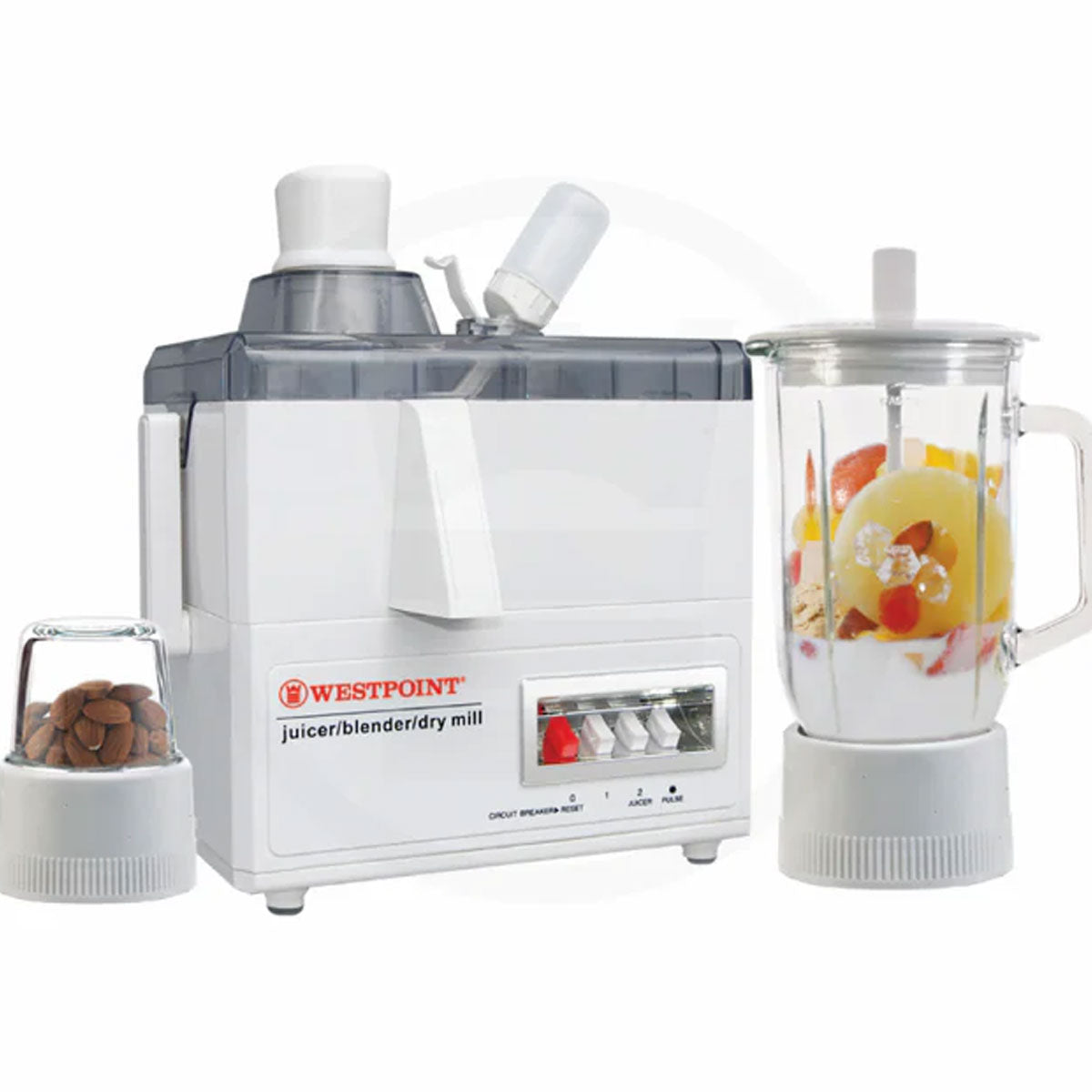 Westpoint 3 in 1 Juicer Maker  and  Blender WF-8813
