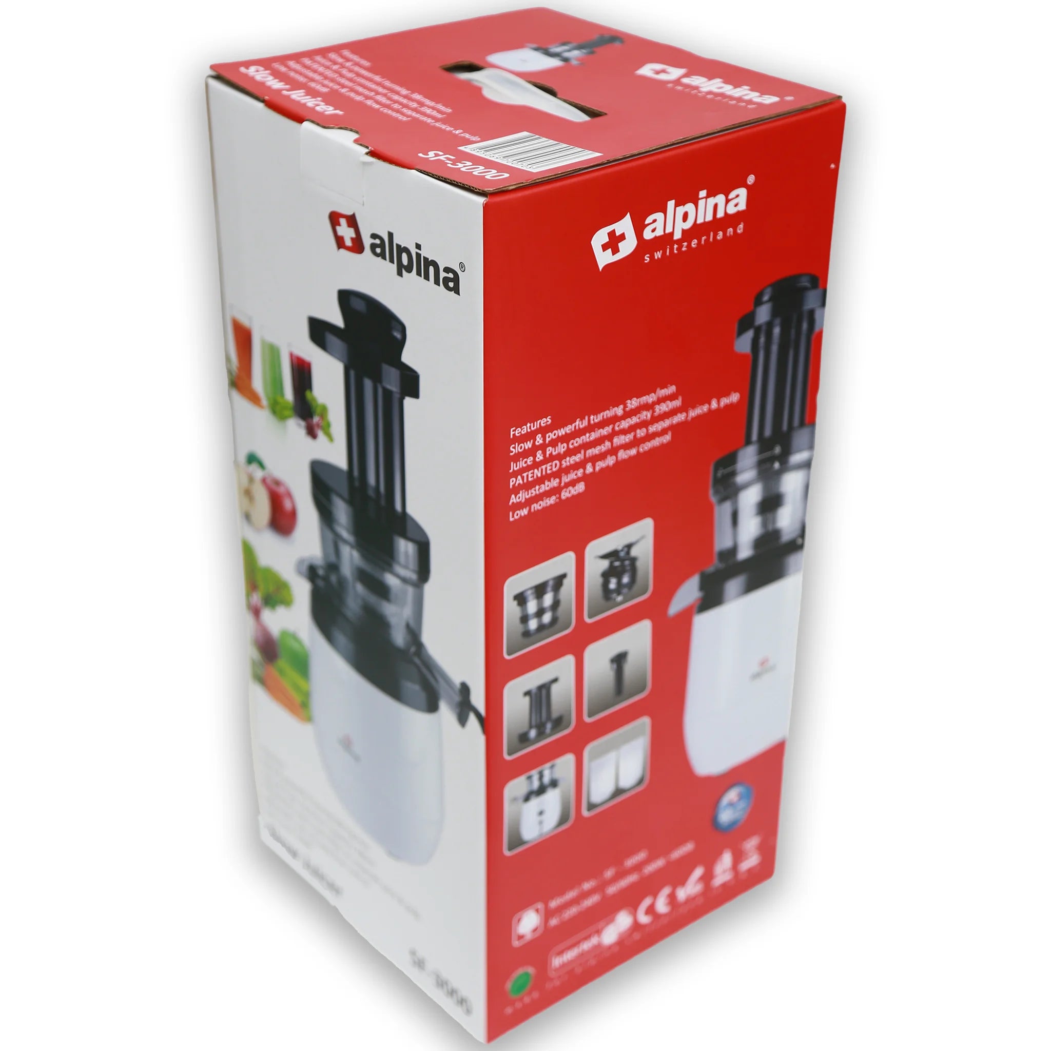 Alpina SF-3000 Slow Juicer 200W