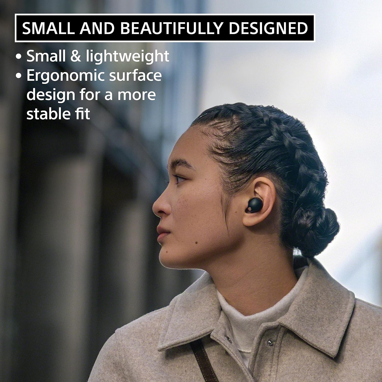 Sony WF-1000XM5 The Best Truly Wireless Noise Cancelling Earbuds, Made from Recycled Plastic Materials, Clear Bluetooth Signal, Adaptive Sound Control with AI, Xm5 Headphones, Silver
