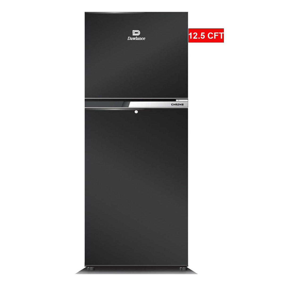 Dawlance 9169 WB Chrome FH Freezer-On-Top Refrigerator - 12 CFT