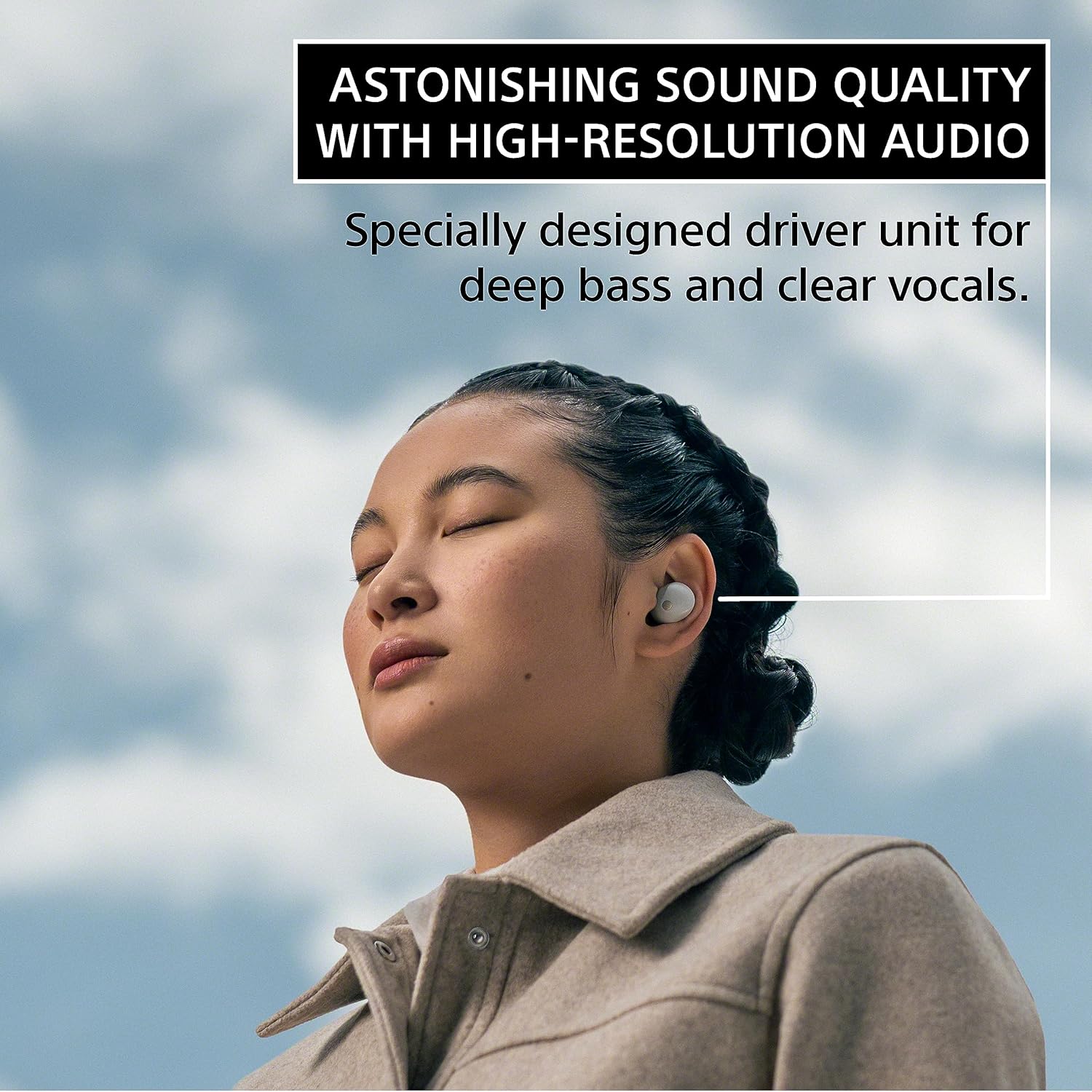 Sony WF-1000XM5 The Best Truly Wireless Noise Cancelling Earbuds, Made from Recycled Plastic Materials, Clear Bluetooth Signal, Adaptive Sound Control with AI, Xm5 Headphones, Silver