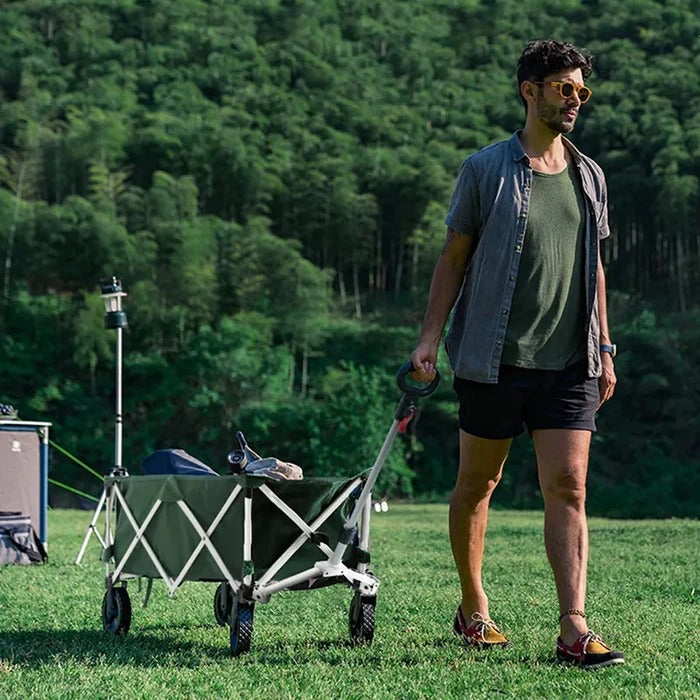 Portable Folding Wagon Cart - Ourdoor Camping Utility Cart