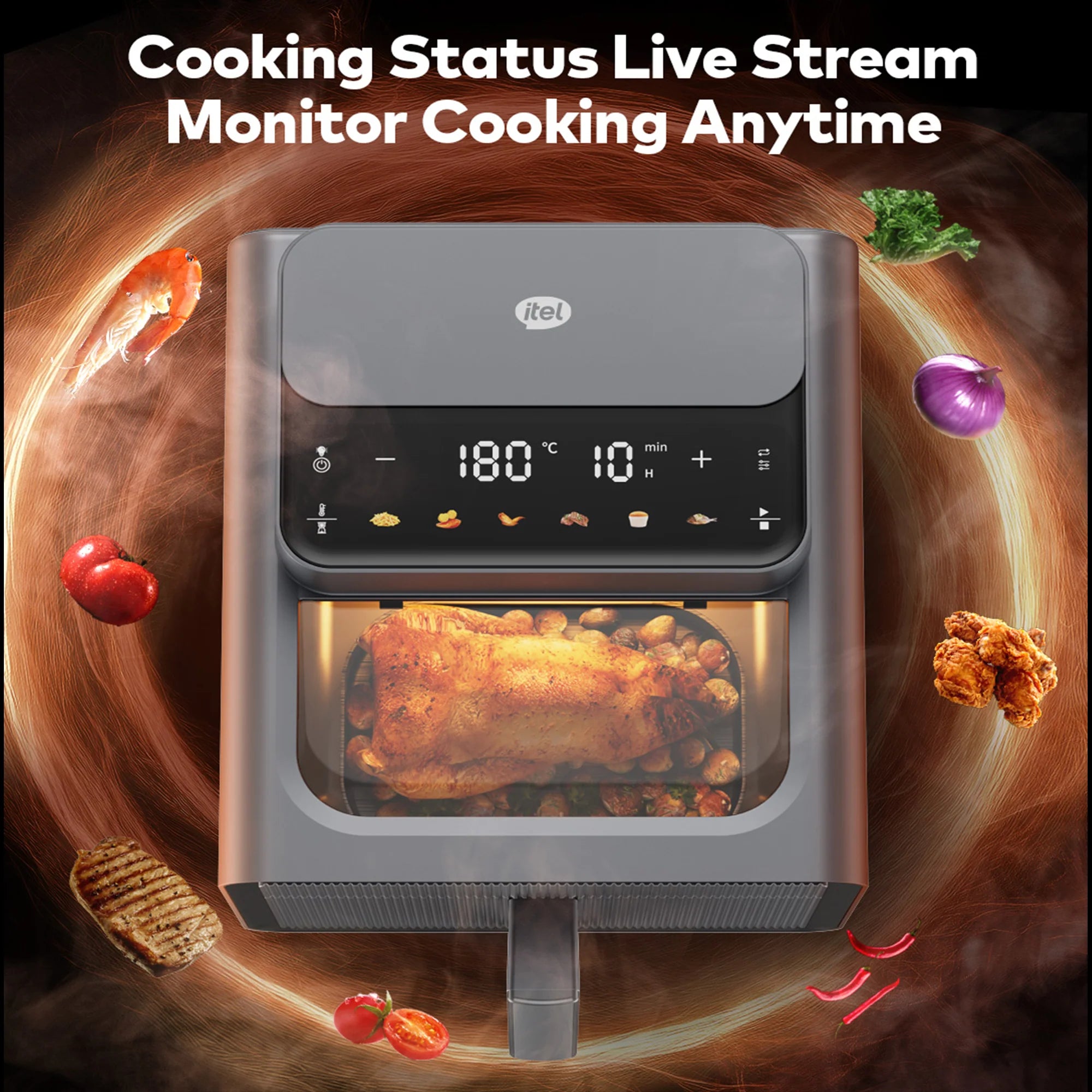 Itel Air Fryer IAF-003 | 7L Capacity