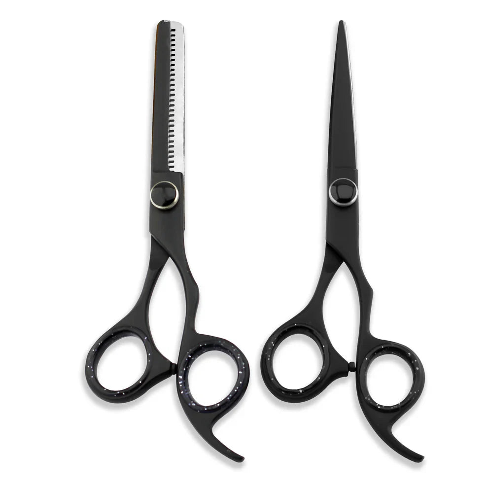 Personal Barber Kit with Black 6-inch Scissors