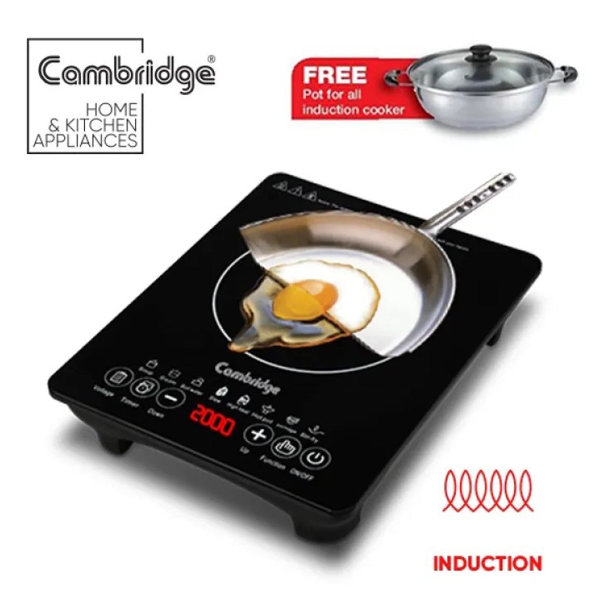Cambridge IC109MK2 Induction Cooker