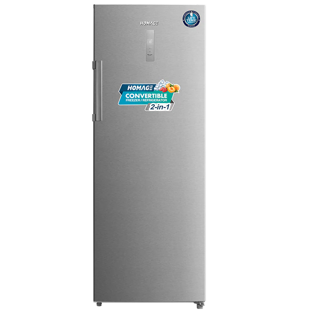 Homage HCF-2501V Vertical Convertible Freezer / Refrigerator