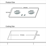 Hanco Model 502 Stainless Steel Dynamold Heavy Grill Burners