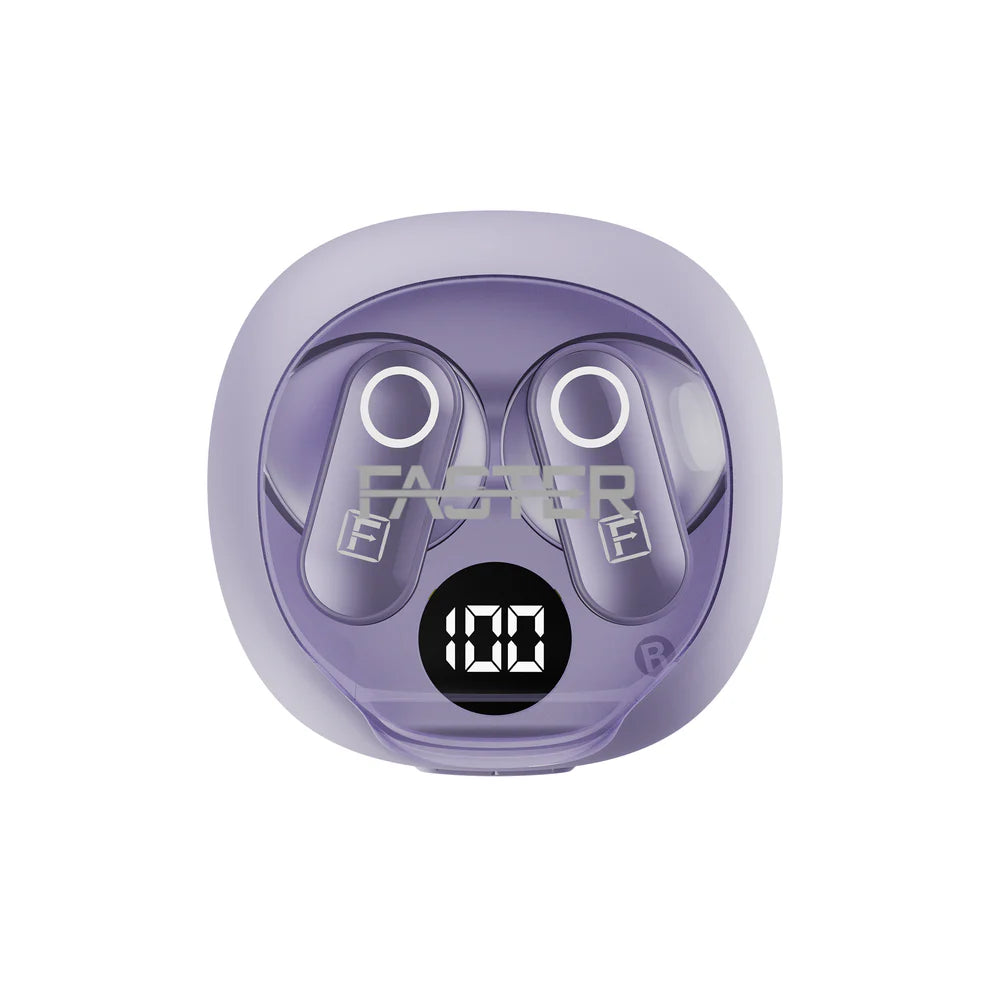 Faster Mystic Earbuds - Purple